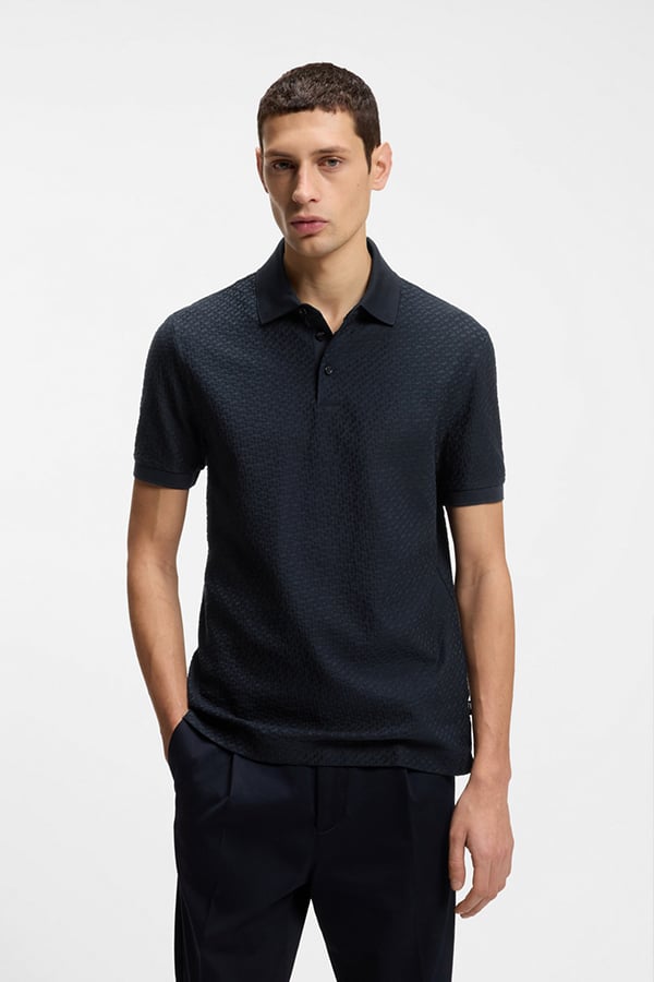 ΜΠΛΟΥΖΑ POLO BOSS - 404 ΜΠΛΕ